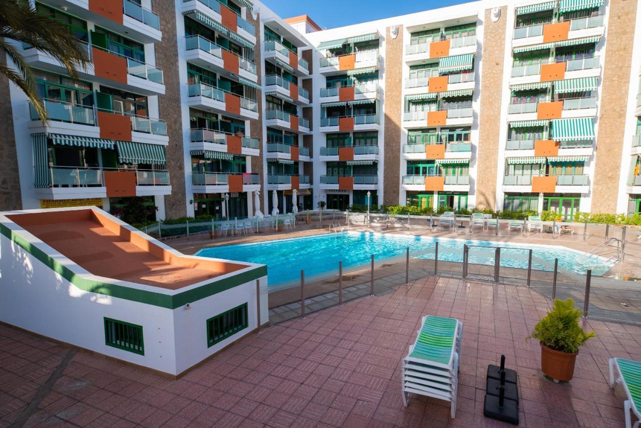 פלאייה דל אינגלז Apartment Palm Trees View Of The Dunes מראה חיצוני תמונה